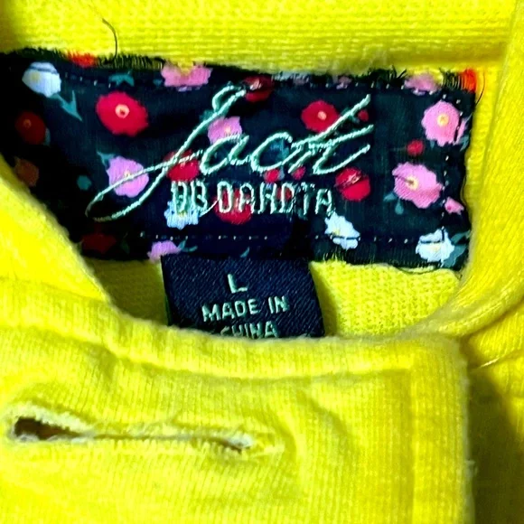 Jack by BB Dakota Yellow Coatigan with Hood - Picture 3 of 5